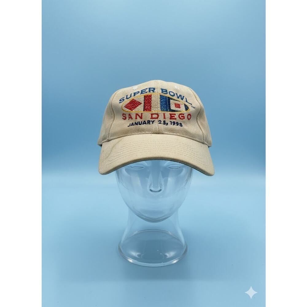 Vintage Logo 7Super Bowl 1988 San Diego Embroidered NFL Licensed Cap Hat OS